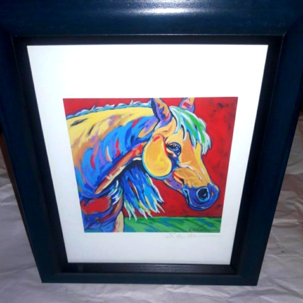S. Avar signed Artwork